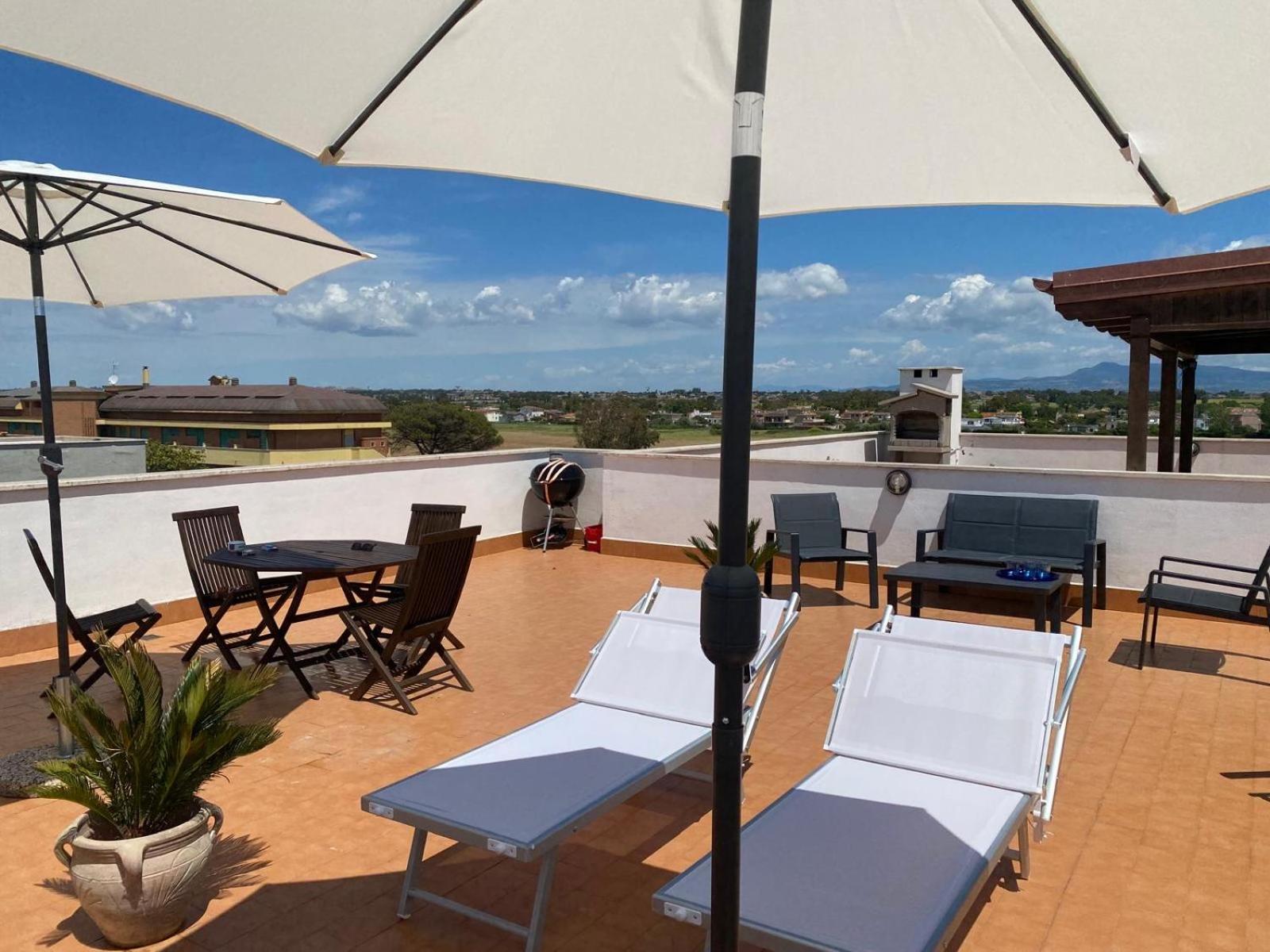 Appartamento Vista Mare A Marina Di Ardea L'Americano Eksteriør billede